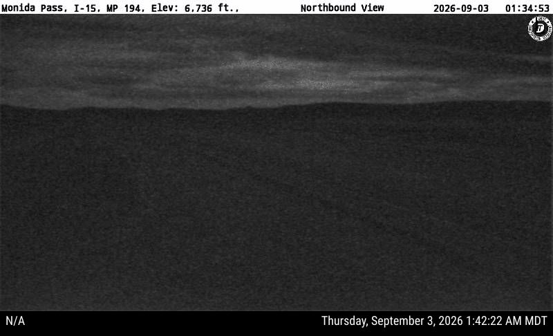 I-15 Monida live camera view