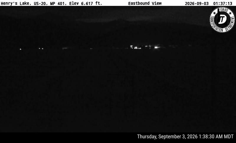 US-20 Henrys Lake live camera view