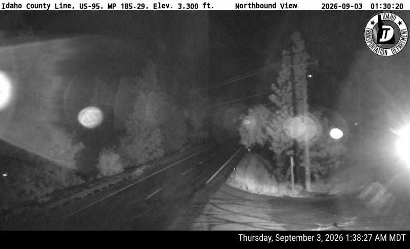 US-95 Idaho County Line live camera view