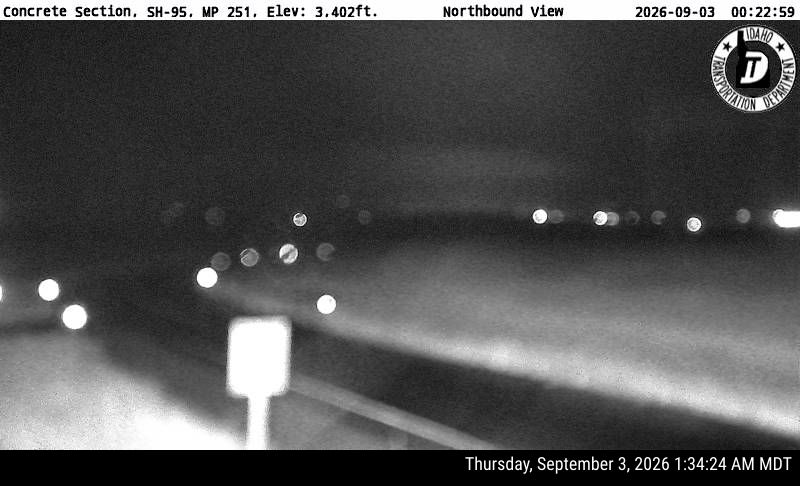 US-95 Concrete live camera view