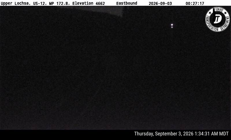 US-12 Upper Lochsa live camera view