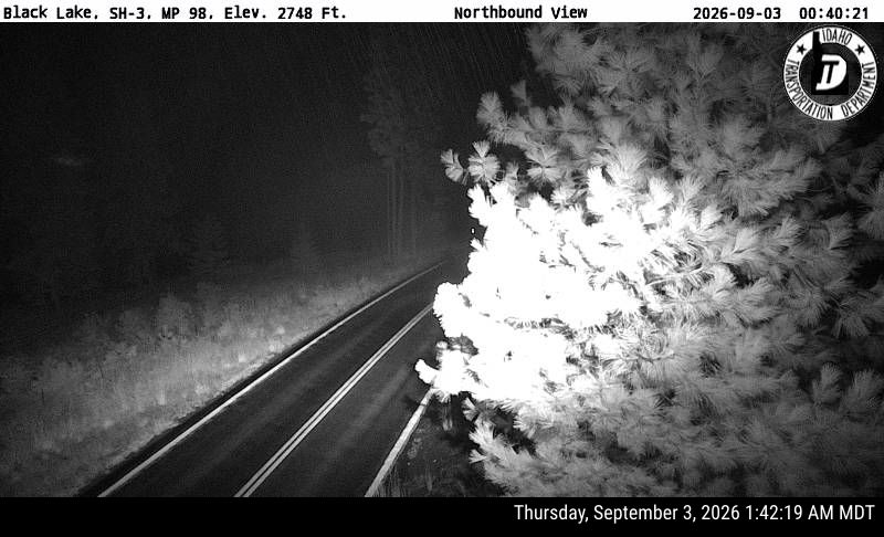 SH-3 Black Lake live camera view