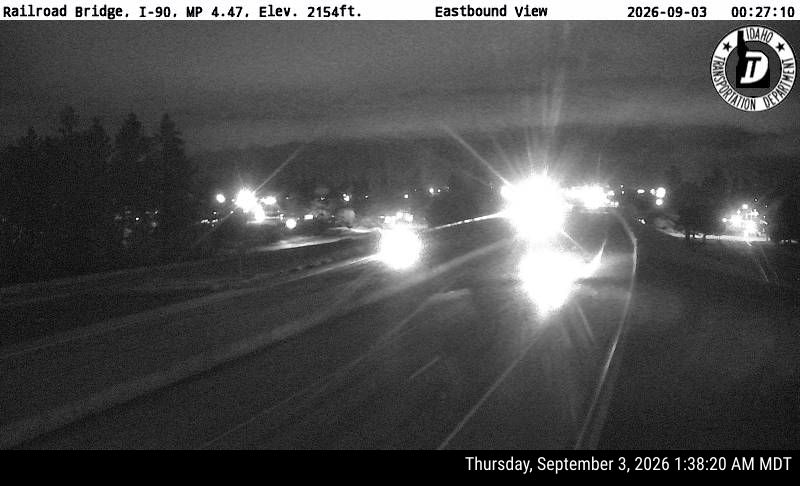 I-90 Railroad Bridge live camera view