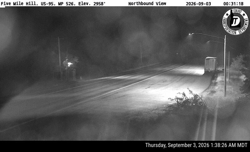 US-95 Five Mile Hill live camera view