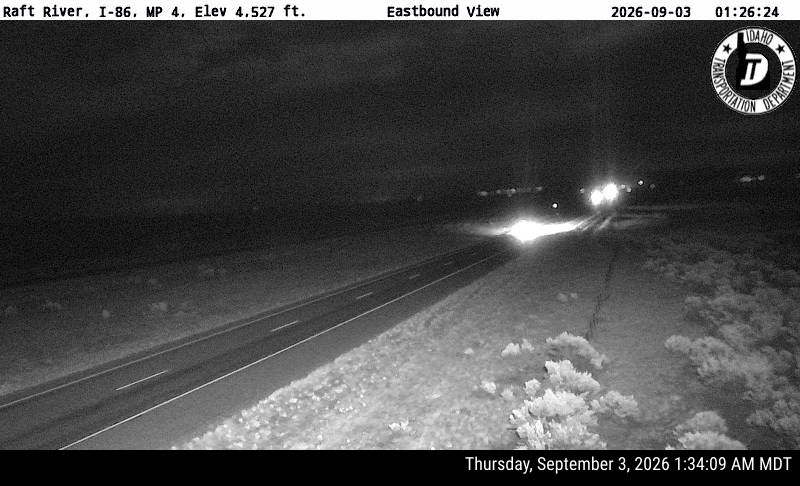 I-86 Raft River live camera view