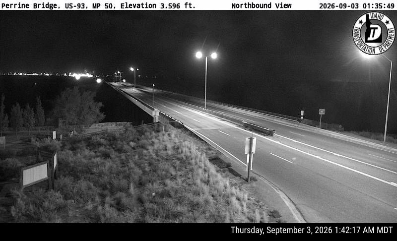 US-93 Perrine Bridge live camera view