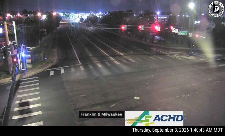 I-184 Milwaukee Franklin live camera view