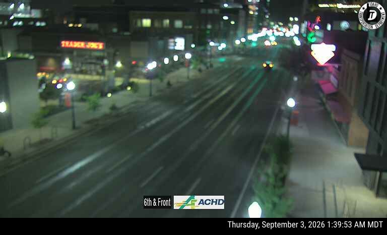 6th & Front St (US-20) live camera view