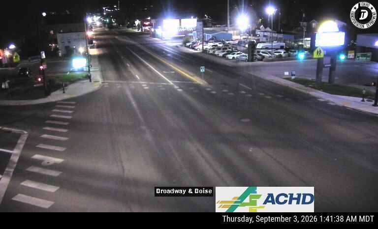 US-20 Broadway & Boise Ave live camera view