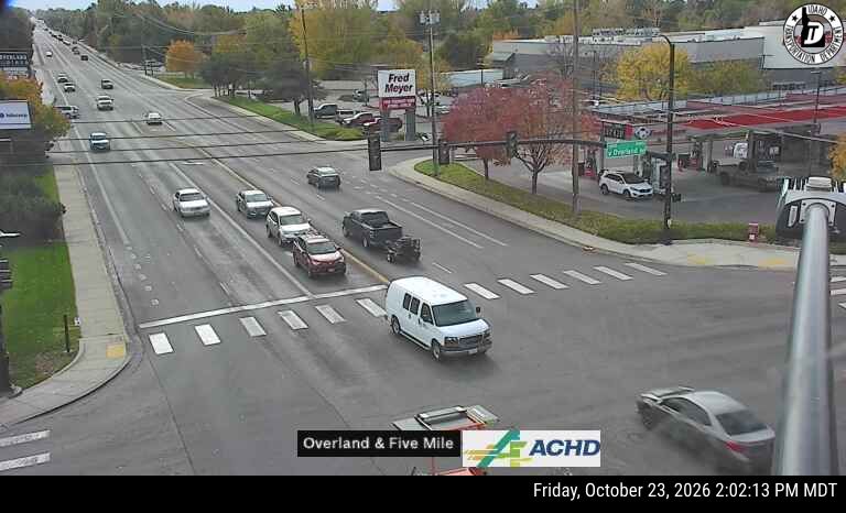Overland & Five Mile live camera view