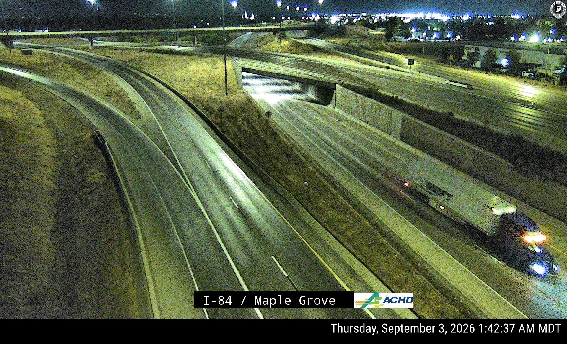 I-84 Maple Grove Rd live camera view