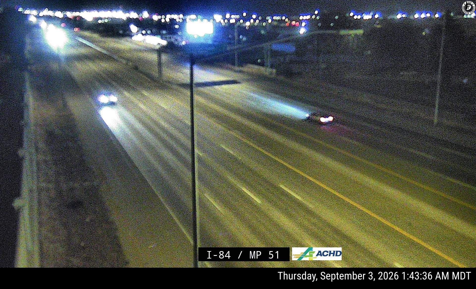 I-84 MP51 live camera view