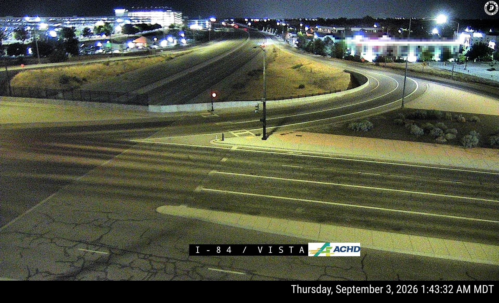 I-84 Vista Ave live camera view