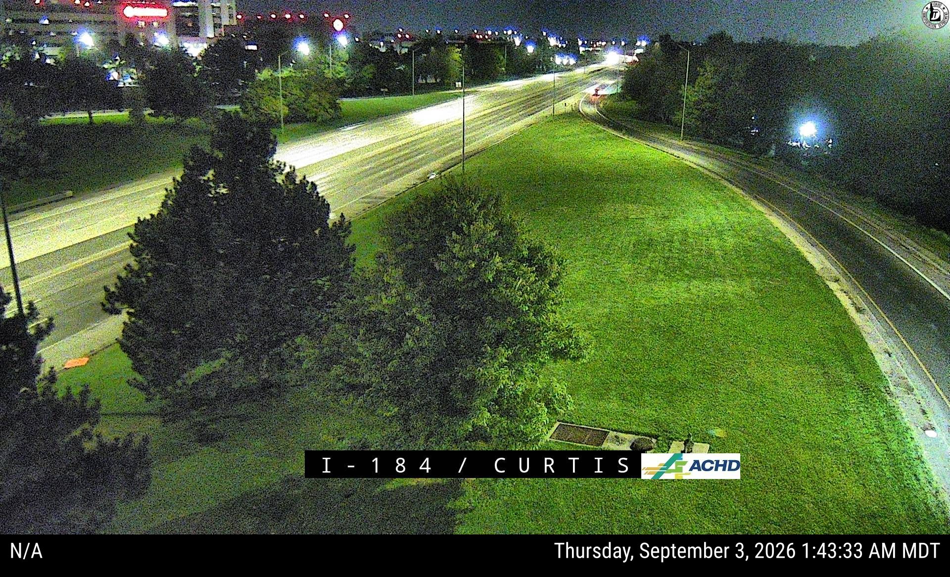 I-184 Curtis Rd live camera view