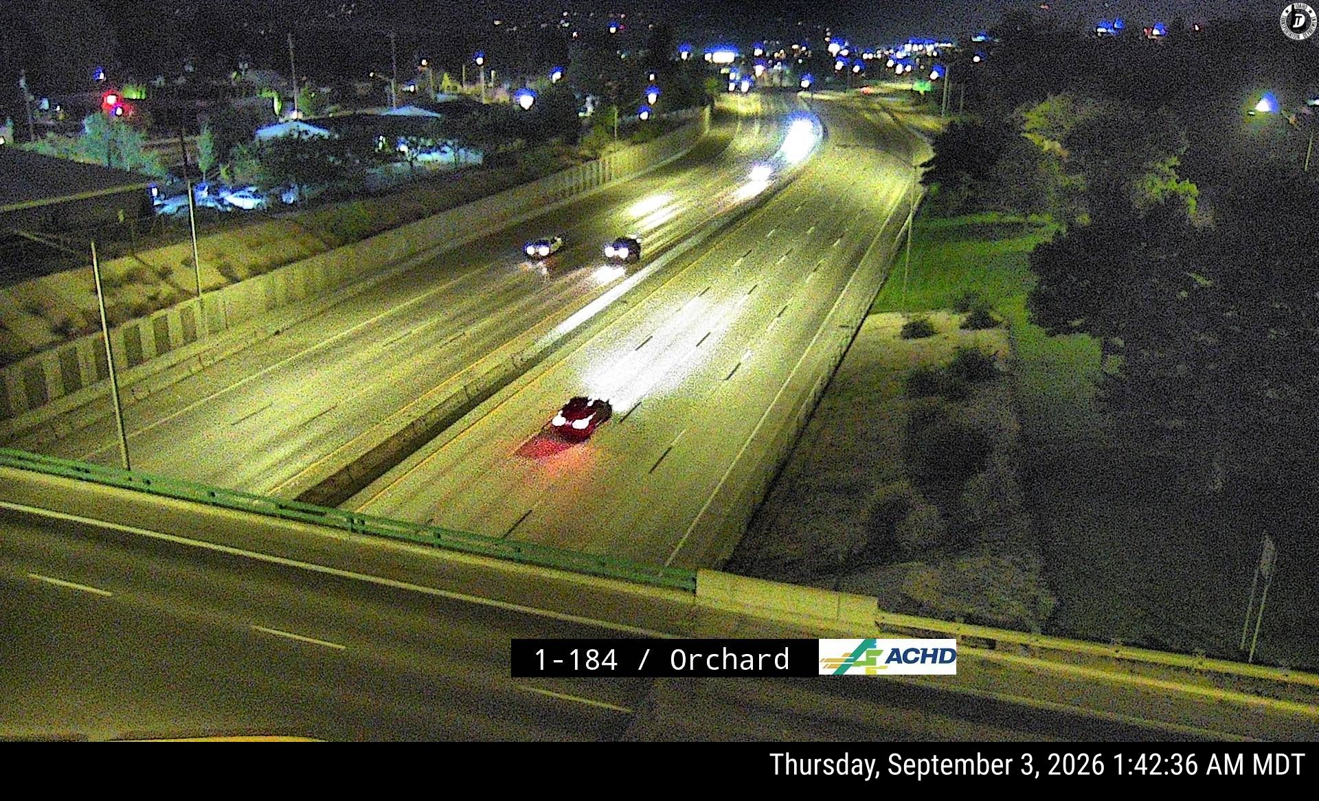 I-184 Orchard St live camera view