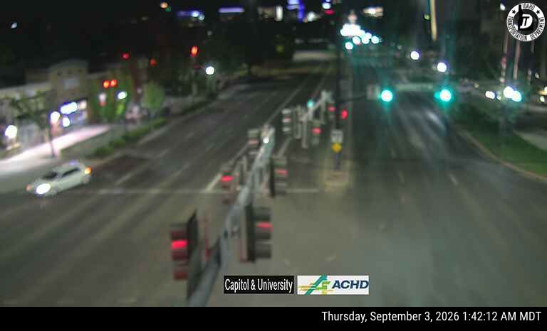 Capitol & University live camera view