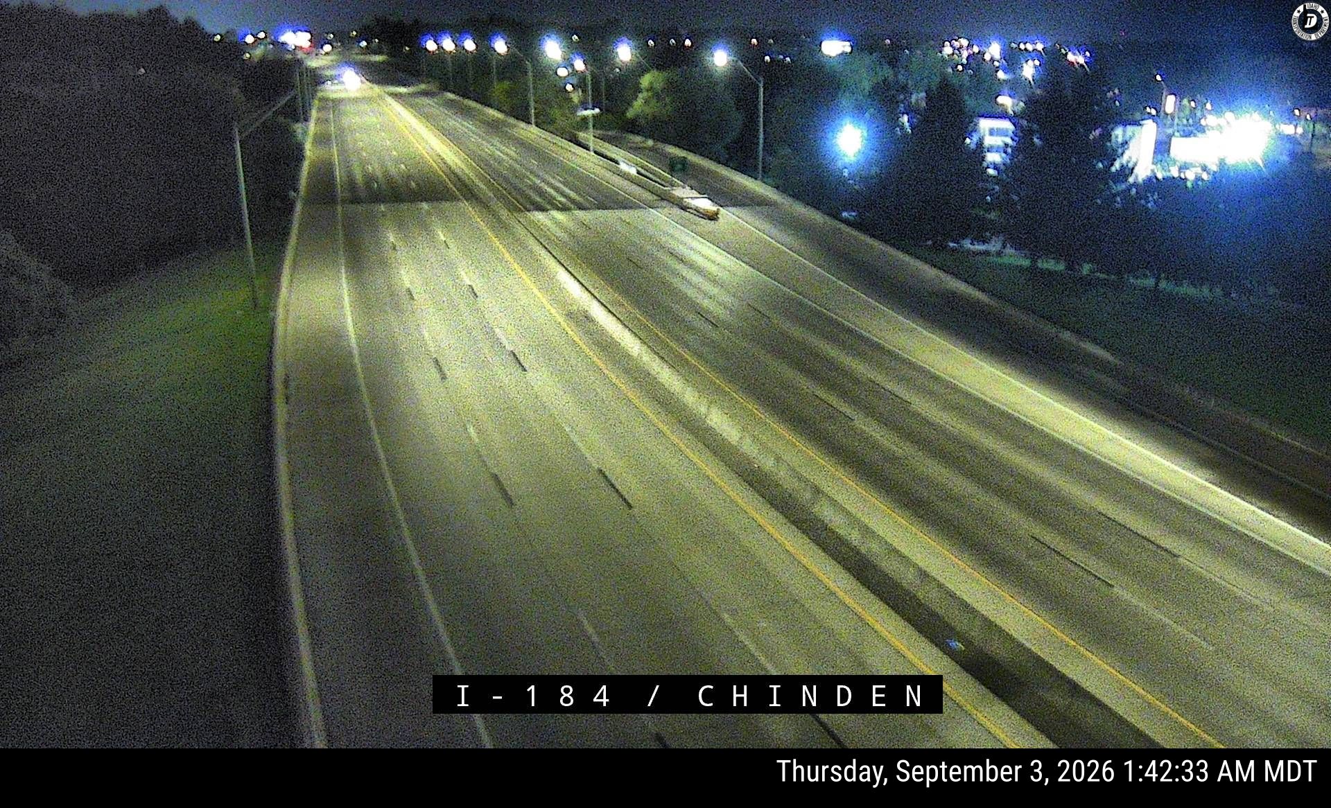 I-184 Chinden Blvd live camera view