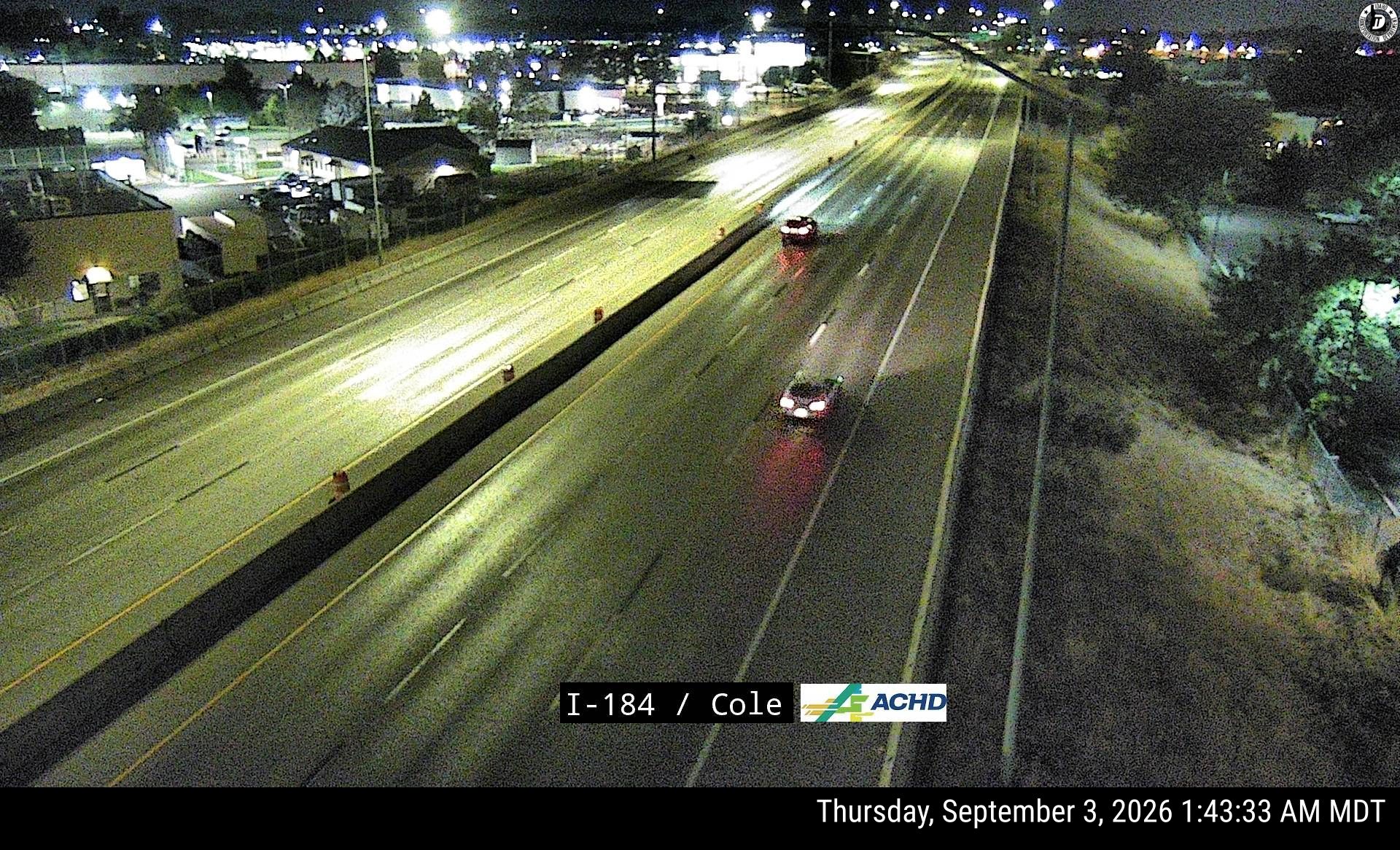 I-184 Cole Rd live camera view