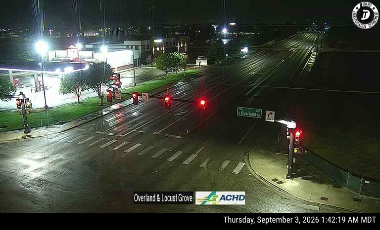 Overland & Locust Grove live camera view