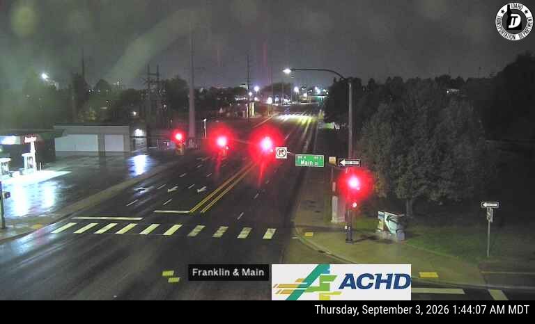 Franklin & Main live camera view