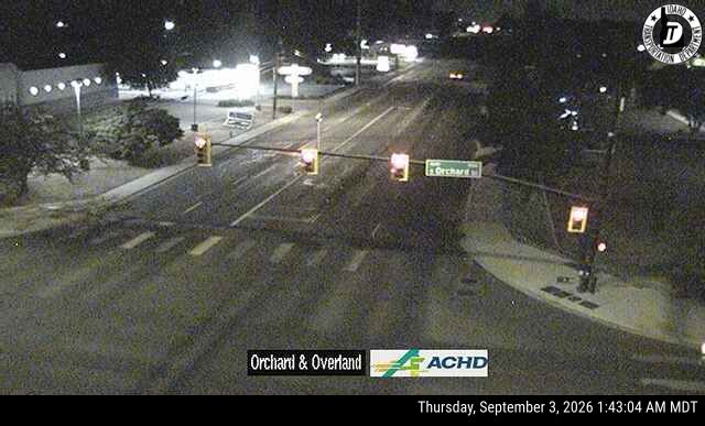 Orchard & Overland live camera view