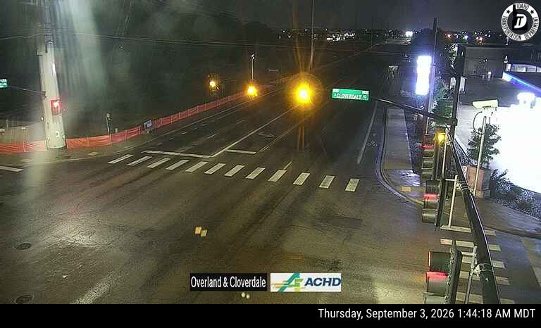 Overland & Cloverdale live camera view