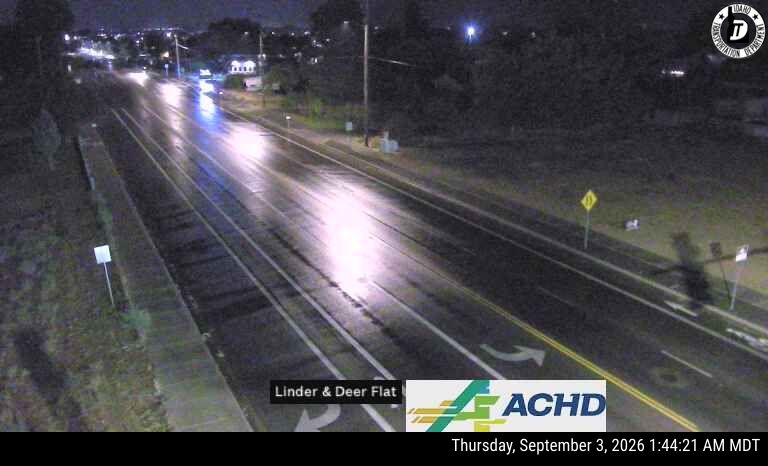 Deer Flat & Linder live camera view