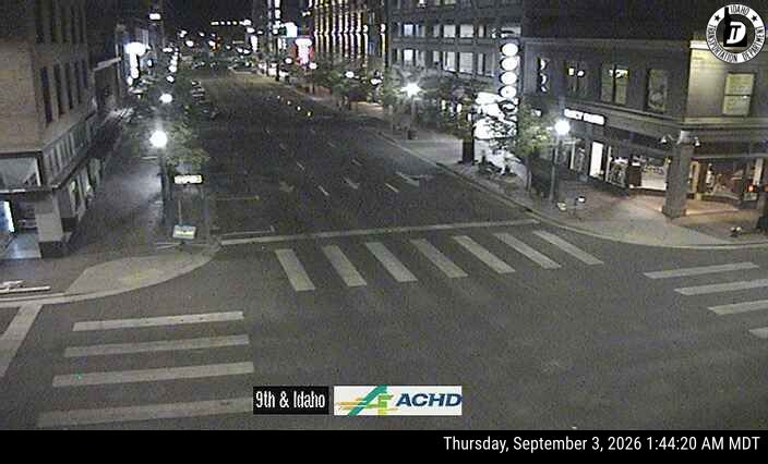 9th & Idaho live camera view