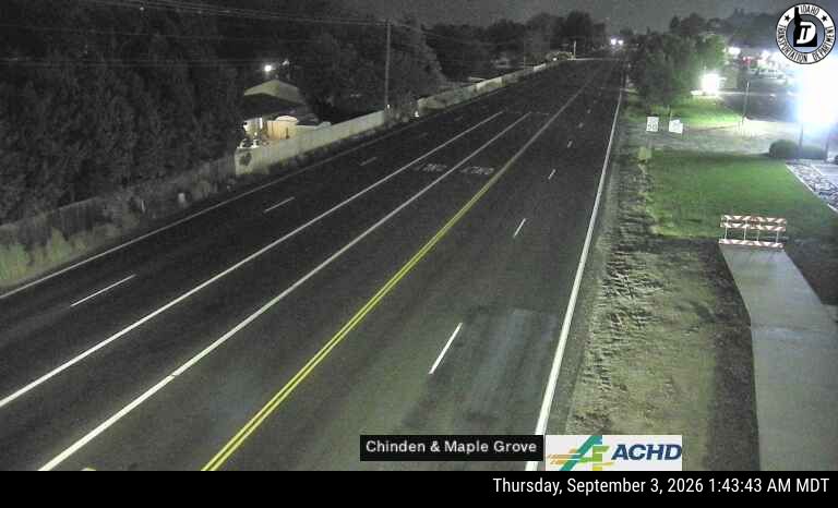 US-20 Chinden & Maple Grove Rd live camera view