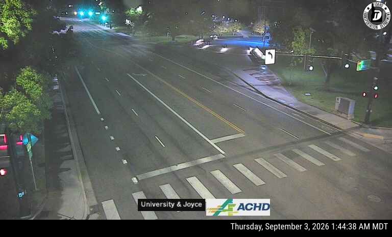 University & Joyce live camera view