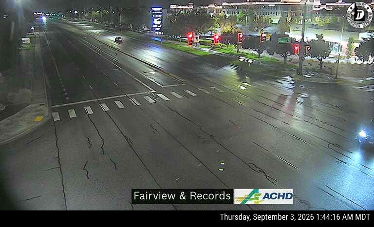 Fairview & Records live camera view