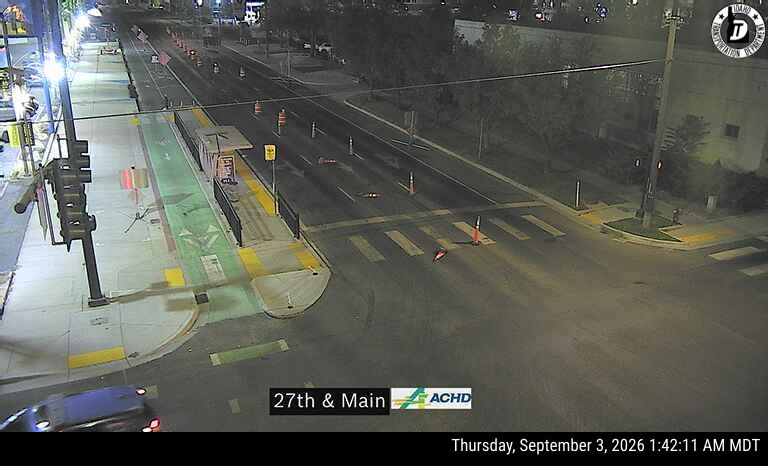 27th & Main live camera view