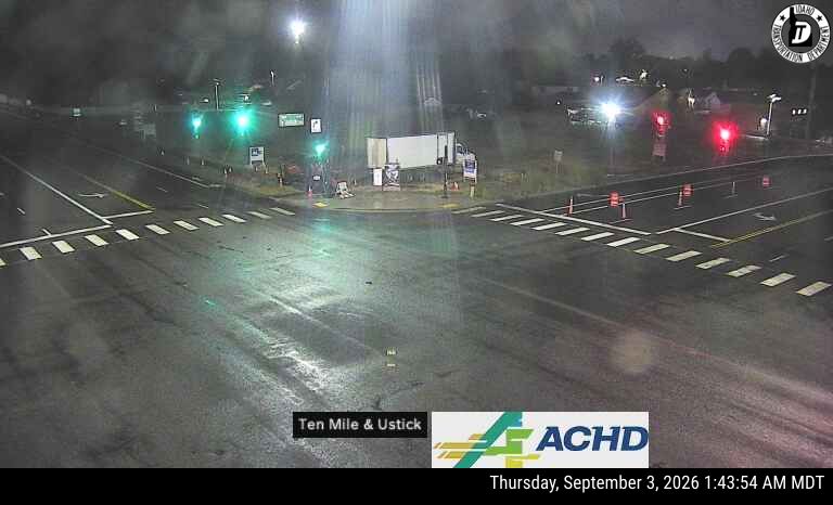 Ten Mile & Ustick live camera view