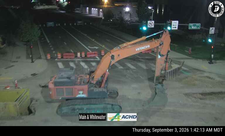 Main & Whitewater live camera view