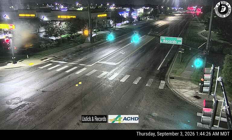 Ustick & Records live camera view