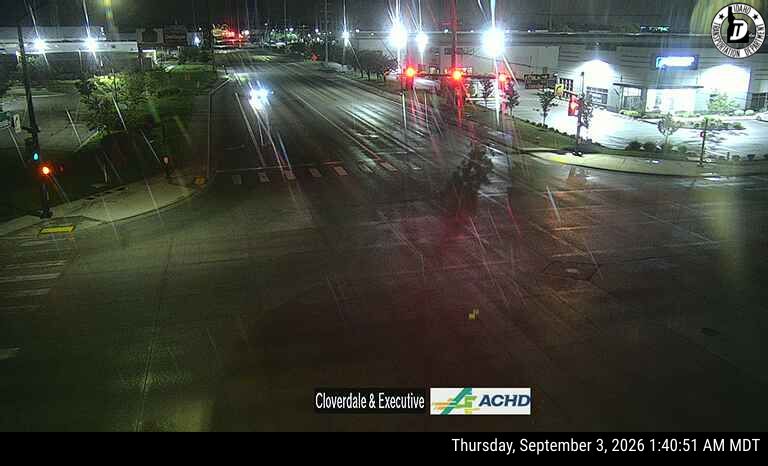 Pine & Cloverdale live camera view