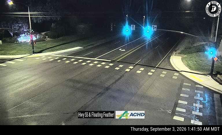 SH-55 & Floating Feather live camera view