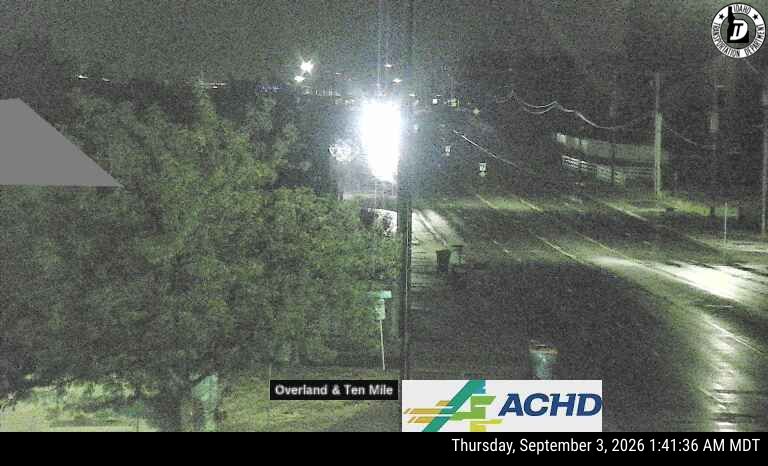 Overland & Ten Mile live camera view
