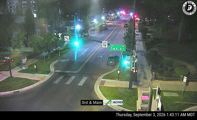 Main & 3rd live camera view
