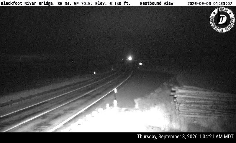 SH-34 Blackfoot River Bridge live camera view