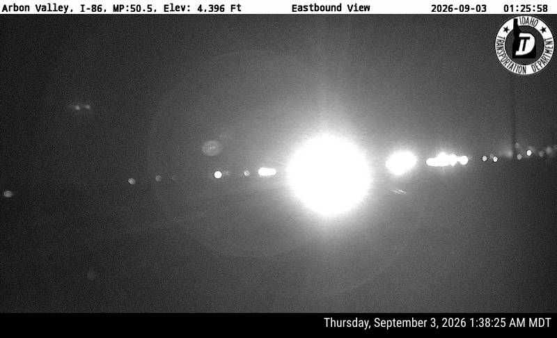 I-86 Arbon Valley live camera view