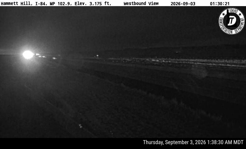 I-84 Hammett Hill live camera view