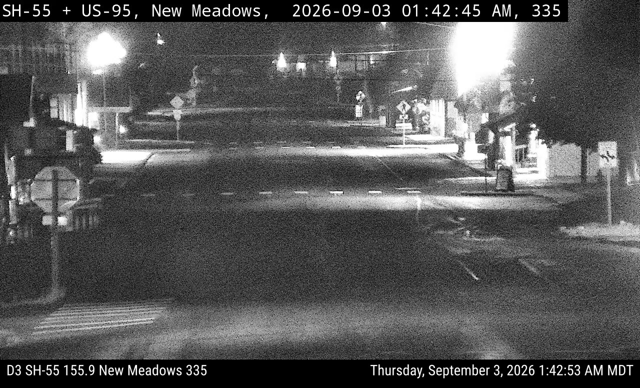 SH-55 US-95 New Meadows live camera view