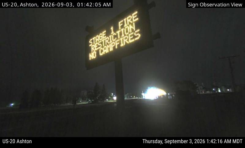 US-20 Ashton live camera view