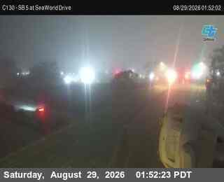 (C 130) I-5 : SeaWorld Drive 1 live camera view
