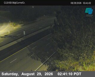 (C133) SR-56 : Carmel Creek Road live camera view
