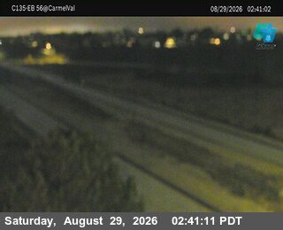 (C135) SR-56 : Carmel Valley Road live camera view
