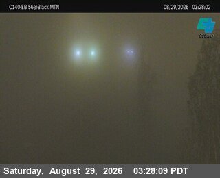 (C140) SR-56 : Black Mountain Road live camera view