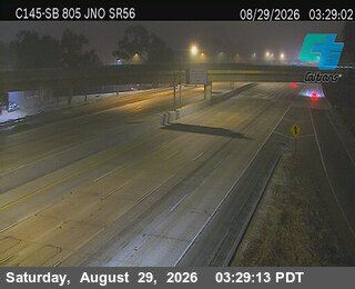 (C145) I-805 : Just North Of SR-54 live camera view