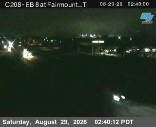 (C208) I-8 : Fairmont T live camera view